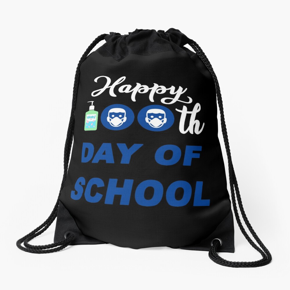 100Th Day Of School 2023 Drawstring Bag DSB1097