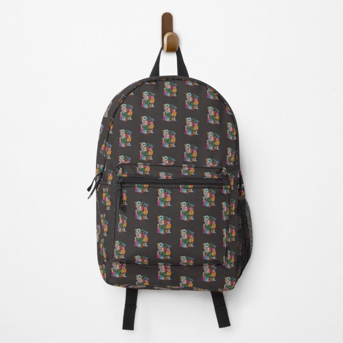 100Th Day Of School Celebration: Don'T Touch My Donut s Apparel And Accessories Backpack PBP737