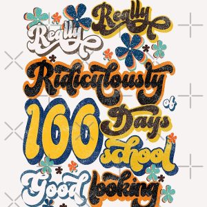 100Th Day Of School Celebration Really Really Ridiculously Good Looking s Apparel And Accessories Backpack PBP741 1