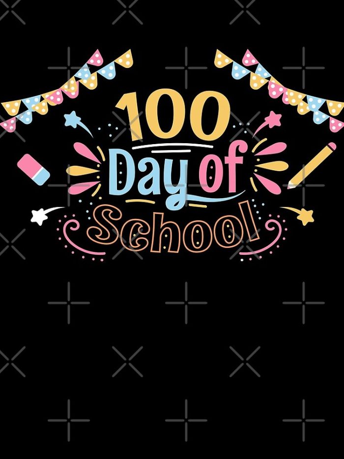 100Th Day Of School Drawstring Bag DSB1300 1