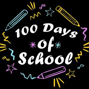 100Th Day Of School For Kids Teacher Student Gift Drawstring Bag DSB420 1