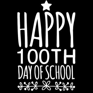 100Th Day Of School Happy 100Th Day Of School Funny Teacher Drawstring Bag DSB665 1