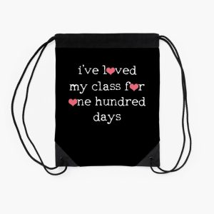 100Th Day Of School Teacher Drawstring Bag DSB1260 2