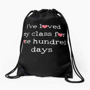 100Th Day Of School Teacher Drawstring Bag DSB1260