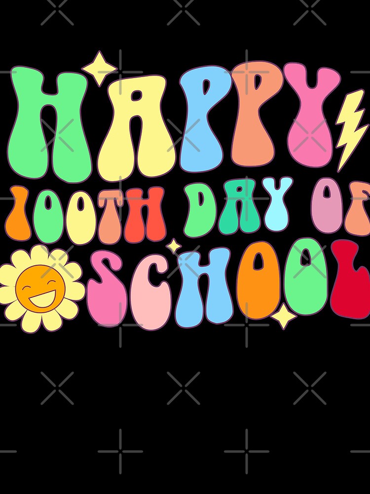 100Th Day Of School Teachers Boys Girls Kids 100 Days Of School Happy 100Th Day Of School 2023 Drawstring Bag DSB1056 1