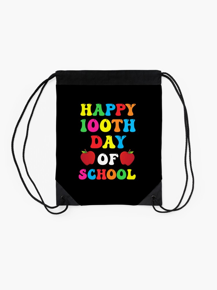 100Th-Day-Of-School-Teachers-Kids-Happy-100-Days-Of-School-Drawstring-Bag-DSB545-2 100Th Day Of School Teachers Kids Happy 100 Days Of School Drawstring Bag DSB545 2