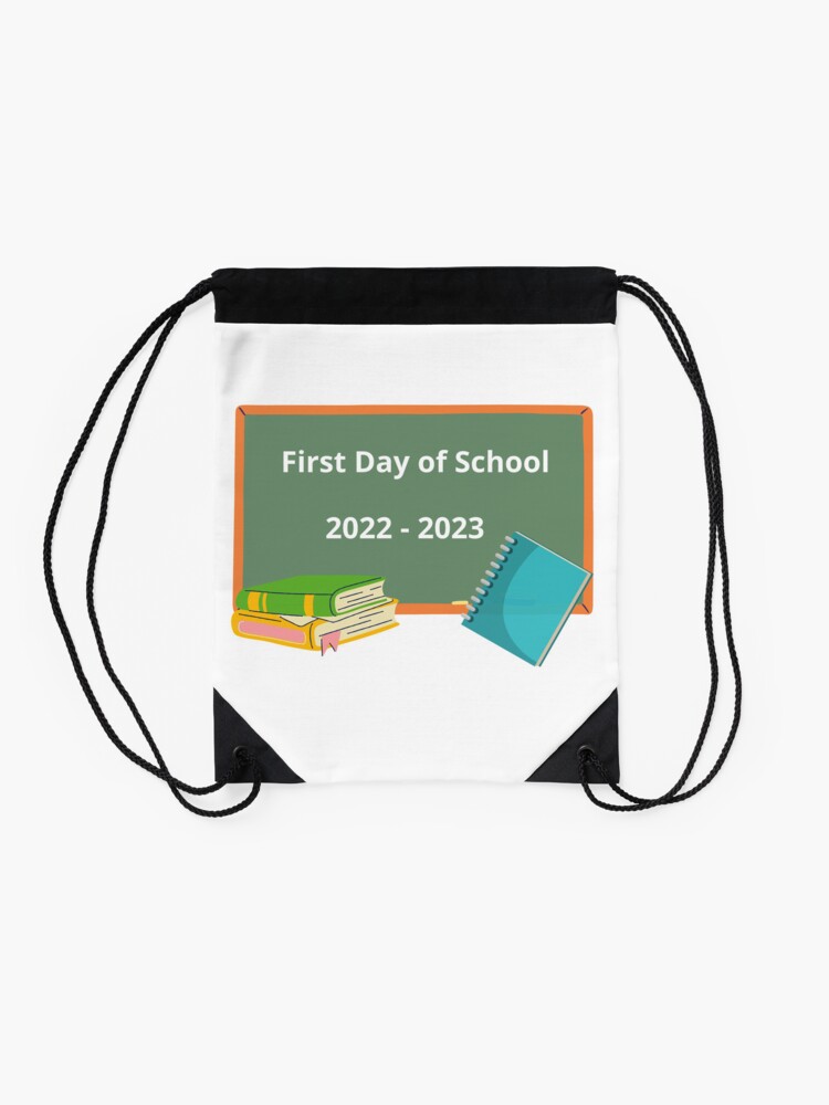 1St-Day-Of-School-Drawstring-Bag-DSB652-2 1St Day Of School Drawstring Bag DSB652 2