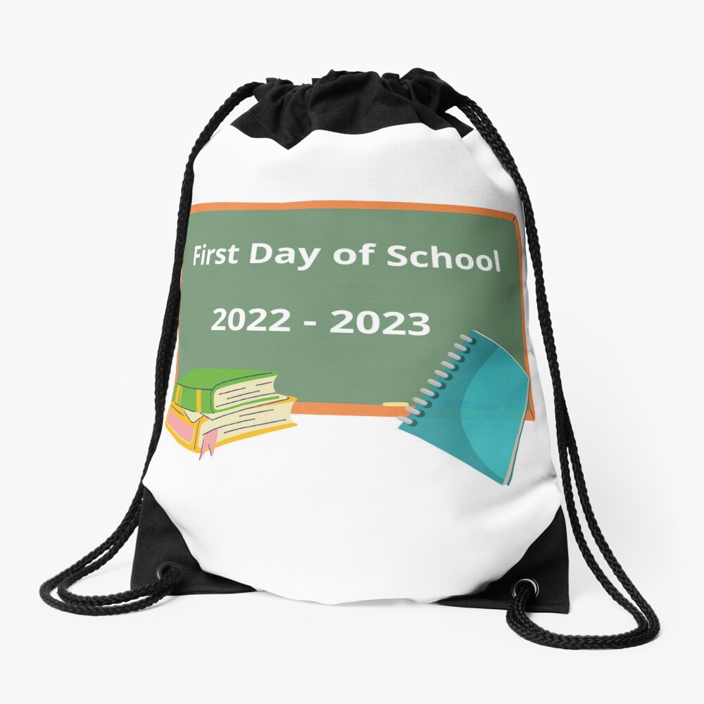 1St Day Of School Drawstring Bag DSB652