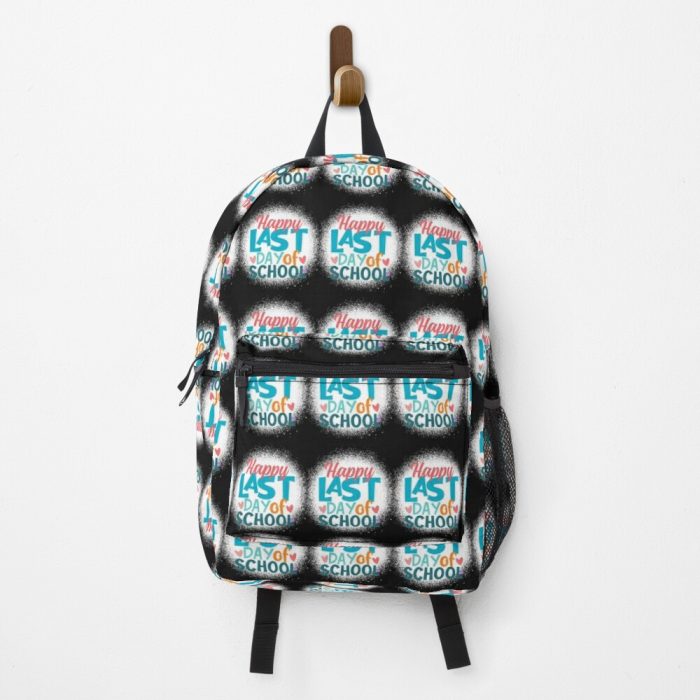 2023 Happy Last Day Of School Autographs Rianbow Leopard Happy Last Day Of School Happy Last Day Of School Graduation Day Backpack PBP115
