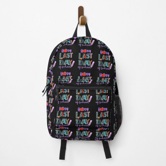 2023 Happy Last Day Of School Autographs Rianbow Leopard Happy Last Day Of School Happy Last Day Of School Graduation Day Backpack PBP116