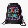2023 Happy Last Day Of School Autographs Rianbow Leopard Happy Last Day Of School Happy Last Day Of School Graduation Day Drawstring Bag DSB452