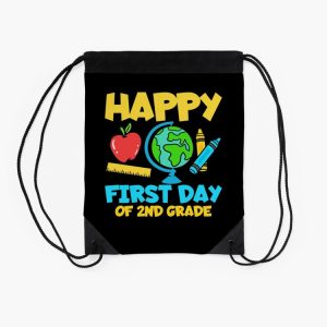 2Nd Grade First Day Of School Drawstring Bag DSB1453 2
