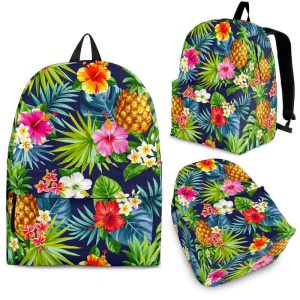 Aloha Hawaii Tropical Pattern Print Back To School Backpack BP550