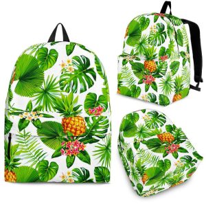 Aloha Hawaiian Pineapple Pattern Print Back To School Backpack BP548