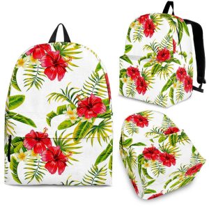 Aloha Hibiscus Tropical Pattern Print Back To School Backpack BP545