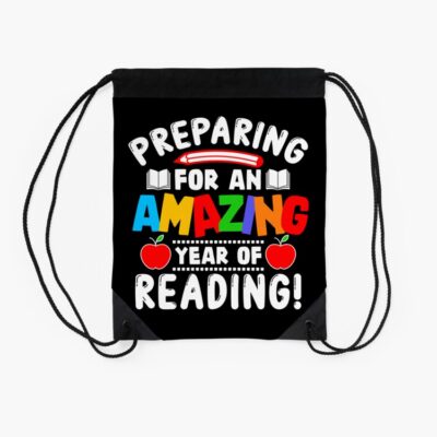 Amazing Year Of Reading Back To School Gift Students Boys Girls Drawstring Bag DSB1164 2