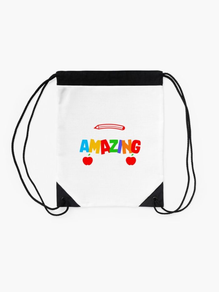 Amazing Year Of Reading Back To School Gift Students Boys Girls Drawstring Bag DSB375 2