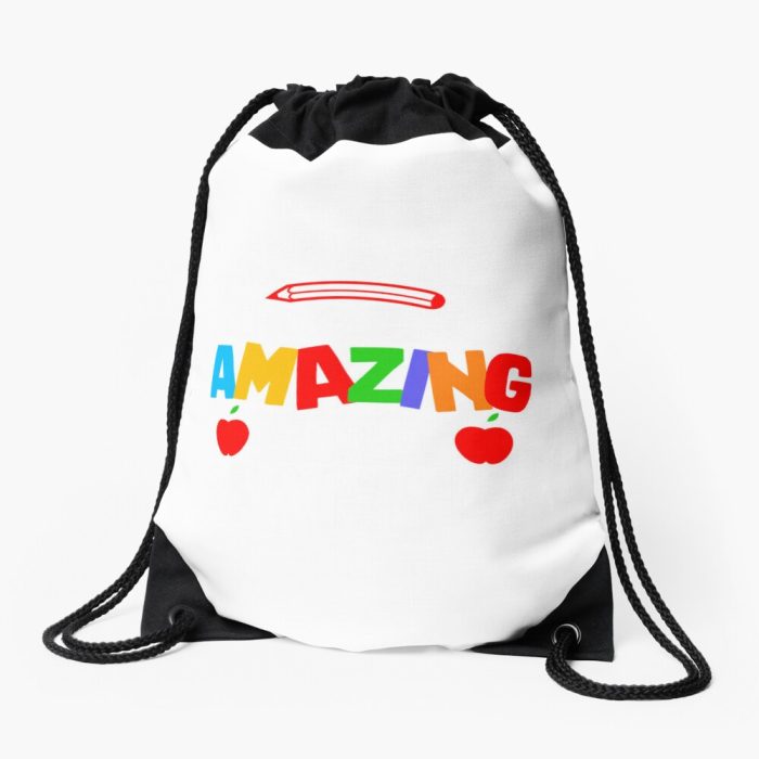 Amazing Year Of Reading Back To School Gift Students Boys Girls Drawstring Bag DSB375
