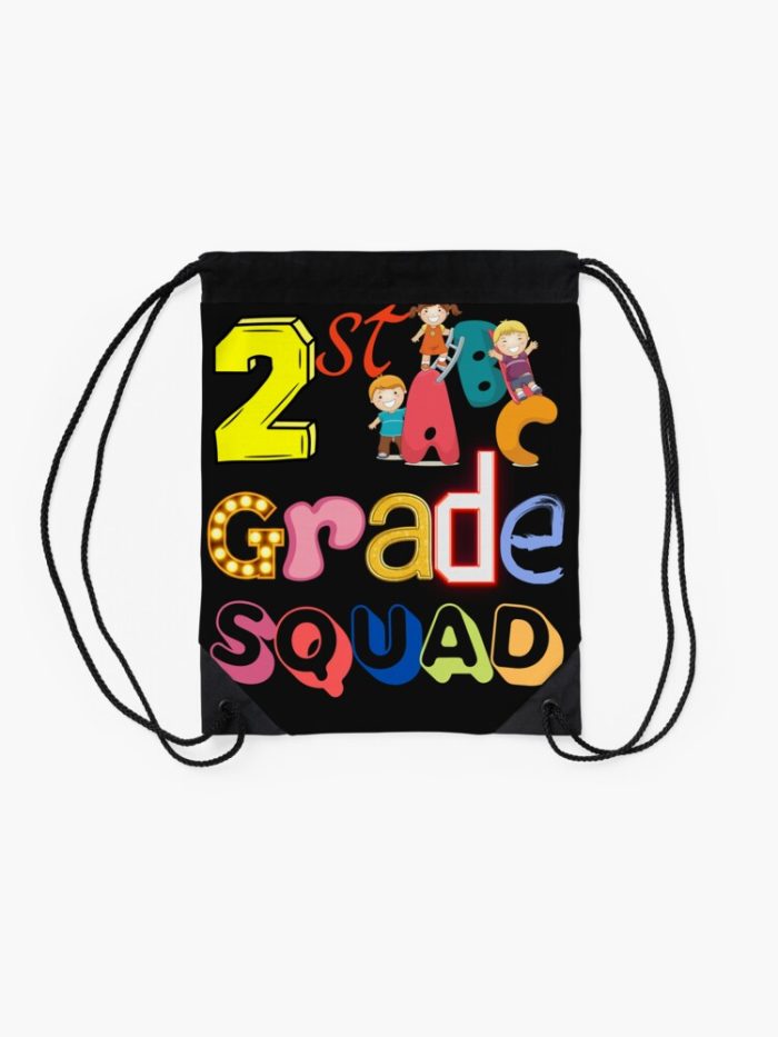 Back To School 2St Grade Drawstring Bag DSB380 2