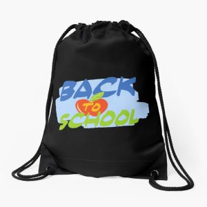 Back To School Apple Drawstring Bag DSB1467