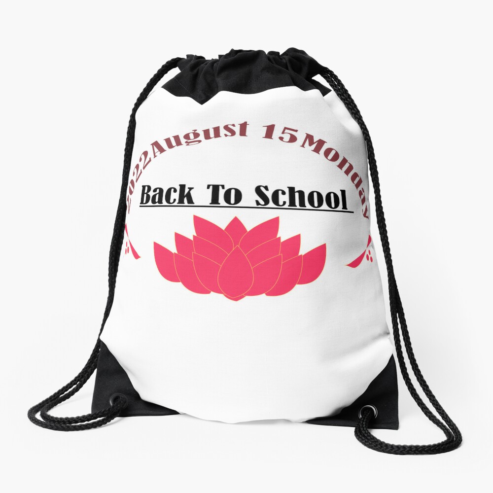 Back To School Day 2023 Drawstring Bag DSB099