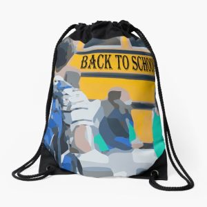 Back To School Day 22 Drawstring Bag DSB002