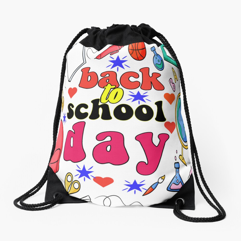 Back To School Day Drawstring Bag DSB1062