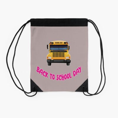 Back To School Day Drawstring Bag DSB1330 2 Back To School Day Drawstring Bag DSB1330 2