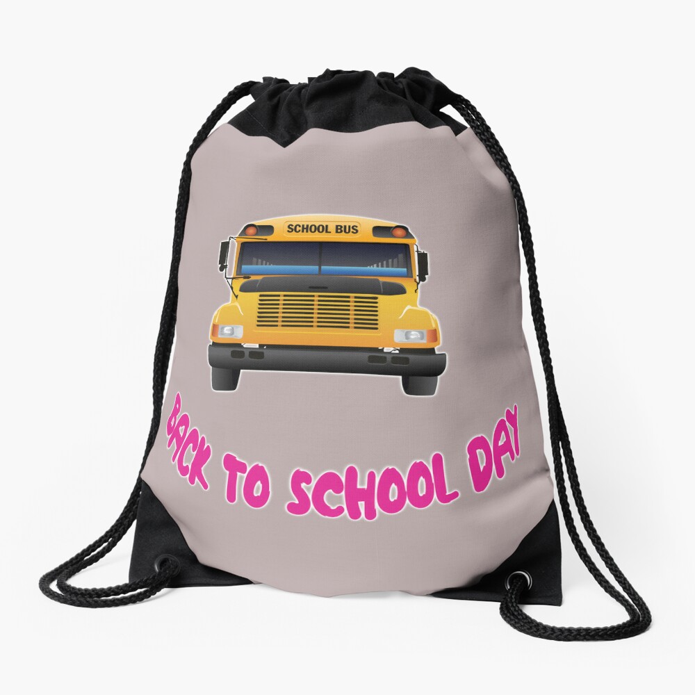 Back To School Day Drawstring Bag DSB1330