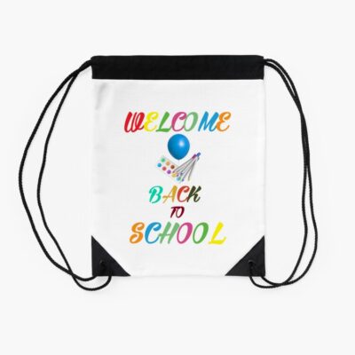 Back To School Day Drawstring Bag DSB139 2 Back To School Day Drawstring Bag DSB139 2