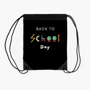 Back To School Day Funny And Cute S Quotes Drawstring Bag DSB017 2