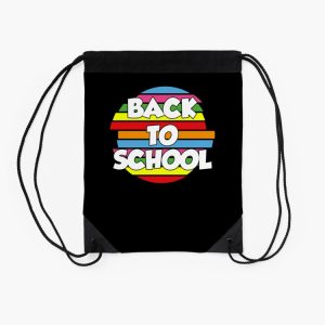 Back To School Day Funny First Day Of School Cute Teacher Drawstring Bag DSB1495 2