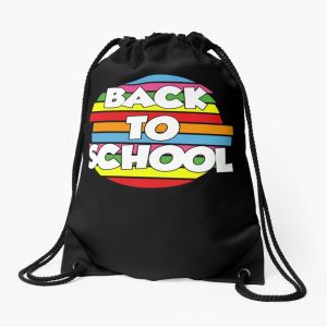 Back To School Day Funny First Day Of School Cute Teacher Drawstring Bag DSB1495