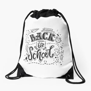 Back To School Drawstring Bag DSB044