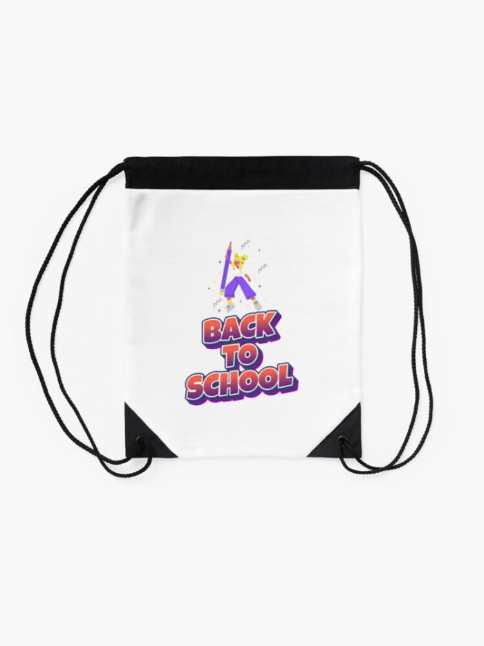Back To School Drawstring Bag DSB056 2