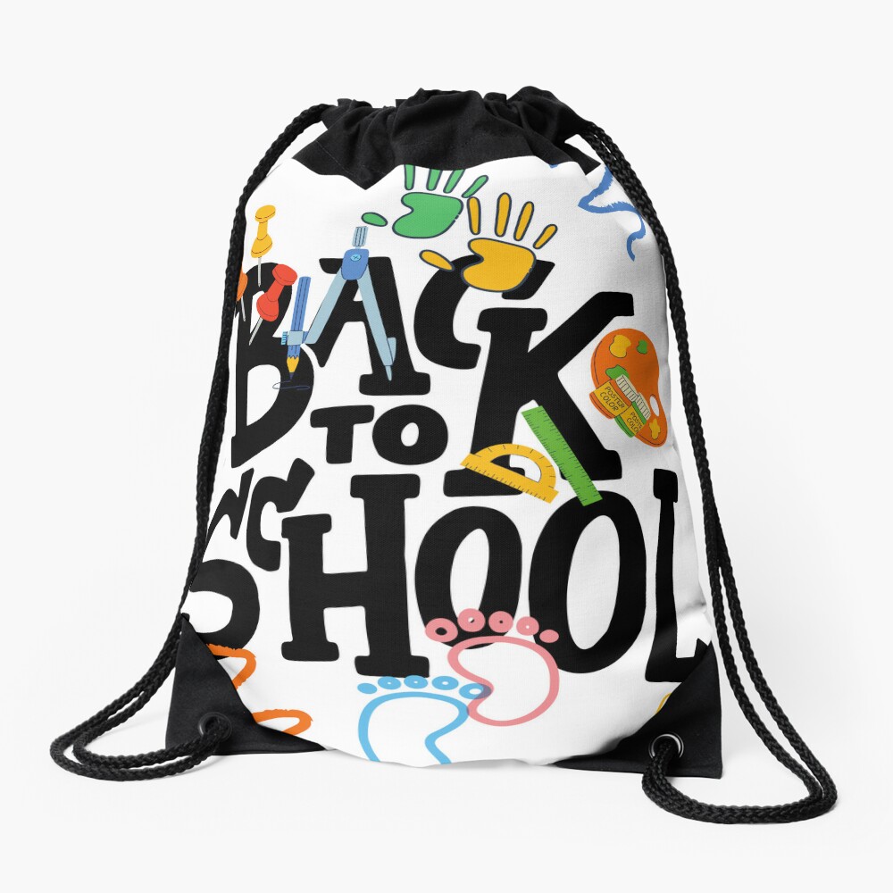 Back To School Drawstring Bag DSB993