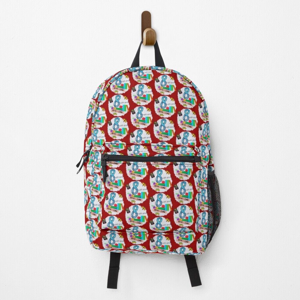 Back To School-First Day Of Eighth Grade Backpack PBP702