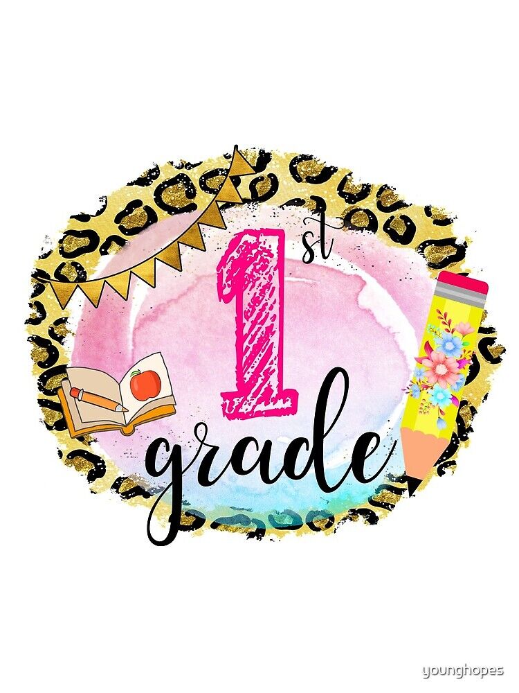 Back To School First Day Of First Grade Drawstring Bag DSB213 1