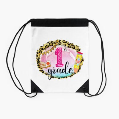 Back To School First Day Of First Grade Drawstring Bag DSB213 2 Back To School First Day Of First Grade Drawstring Bag DSB213 2