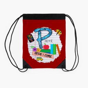 Back To School First Day Of Pre K Drawstring Bag DSB457 2