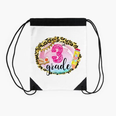 Back To School First Day Of Third Grade Drawstring Bag DSB231 2 Back To School First Day Of Third Grade Drawstring Bag DSB231 2