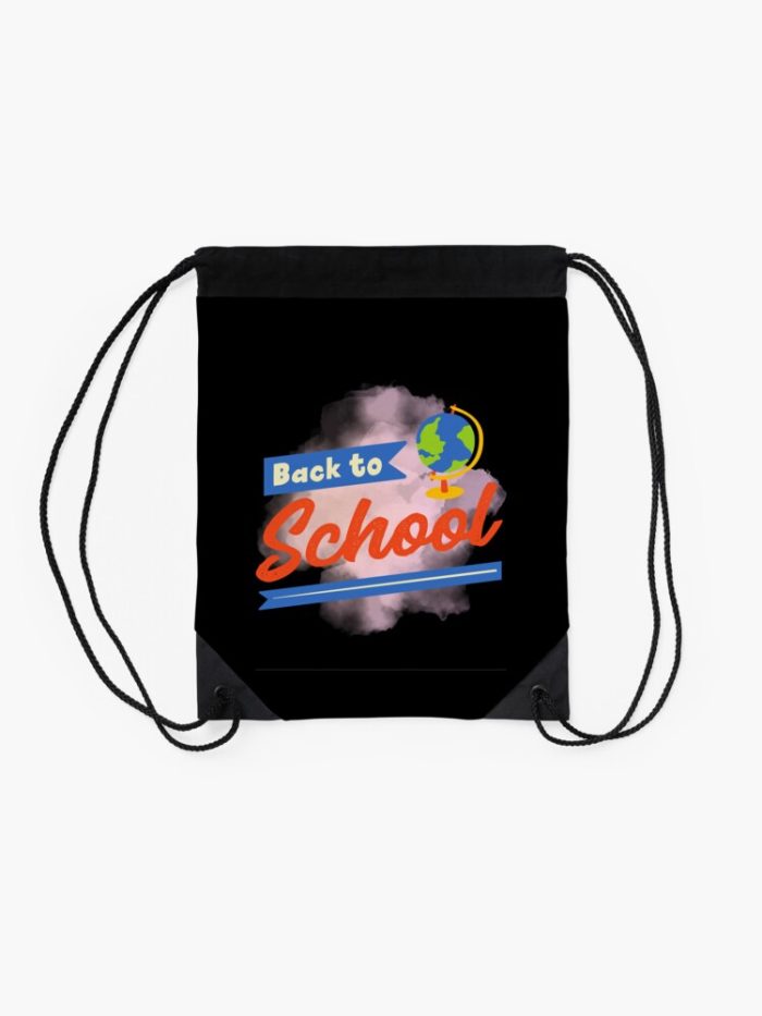 Back To School Globe Drawstring Bag DSB1435 2