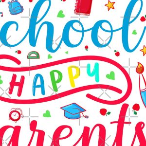 Back To School Happy Parents Day Drawstring Bag DSB1195 1 Back To School Happy Parents Day Drawstring Bag DSB1195 1