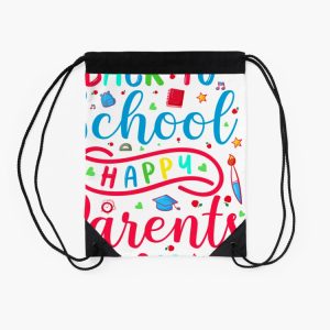 Back To School Happy Parents Day Drawstring Bag DSB1195 2 Back To School Happy Parents Day Drawstring Bag DSB1195 2