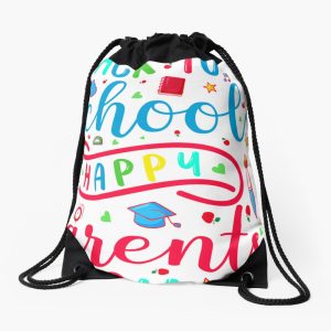 Back To School Happy Parents Day Drawstring Bag DSB1195