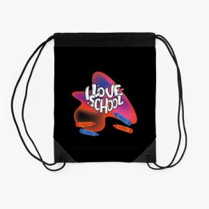 Back To School I Love School Drawstring Bag DSB1380 2