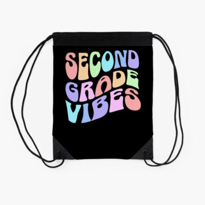 Back To School Second Grade Vibes First Day Teacher Students Drawstring Bag DSB1312 2 Back To School Second Grade Vibes First Day Teacher Students Drawstring Bag DSB1312 2