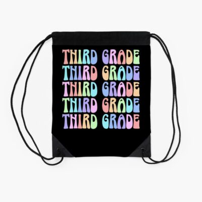 Back To School Third Grade Vibes First Day Teacher Students Drawstring Bag DSB1221 2 Back To School Third Grade Vibes First Day Teacher Students Drawstring Bag DSB1221 2