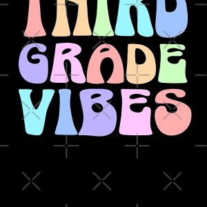 Back To School Third Grade Vibes First Day Teacher Students Drawstring Bag DSB1238 1