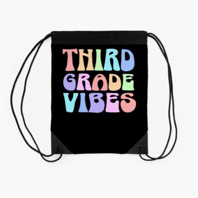 Back To School Third Grade Vibes First Day Teacher Students Drawstring Bag DSB1238 2 Back To School Third Grade Vibes First Day Teacher Students Drawstring Bag DSB1238 2